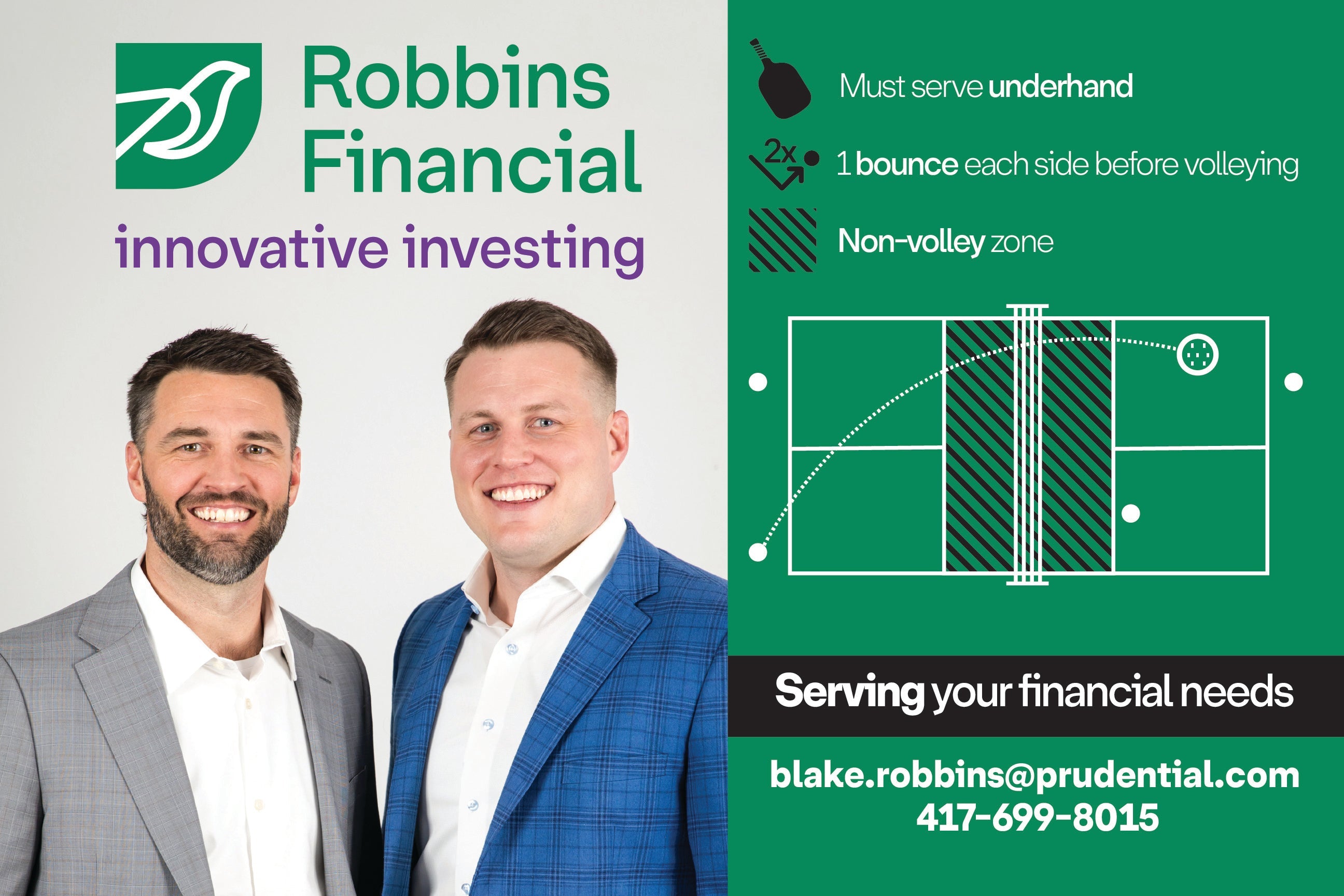 Robbins Financial Large Format Banner