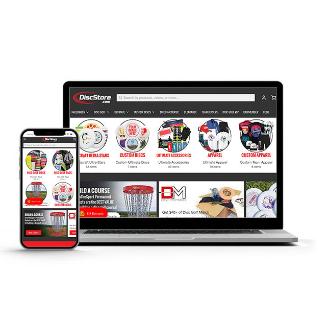 DiscStore.com Shopify Website Design