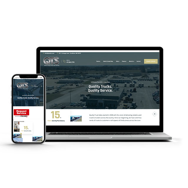 QTSales.com Shopify Website Design