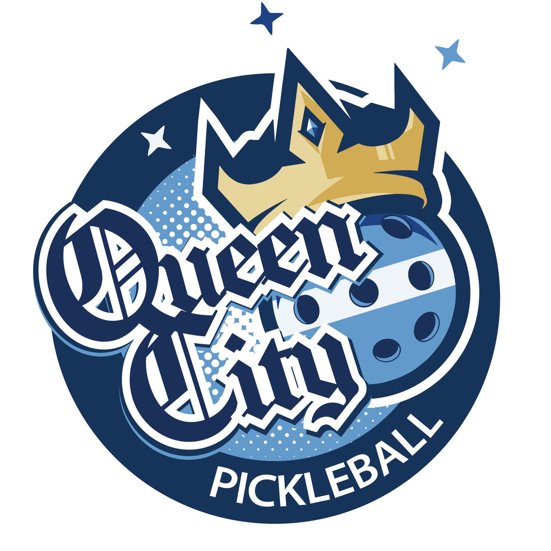 Queen City Pickleball Team Logo