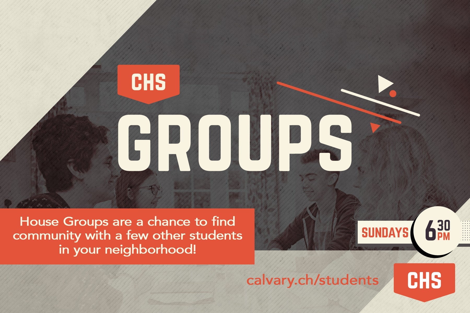 Calvary Church Groups Ad