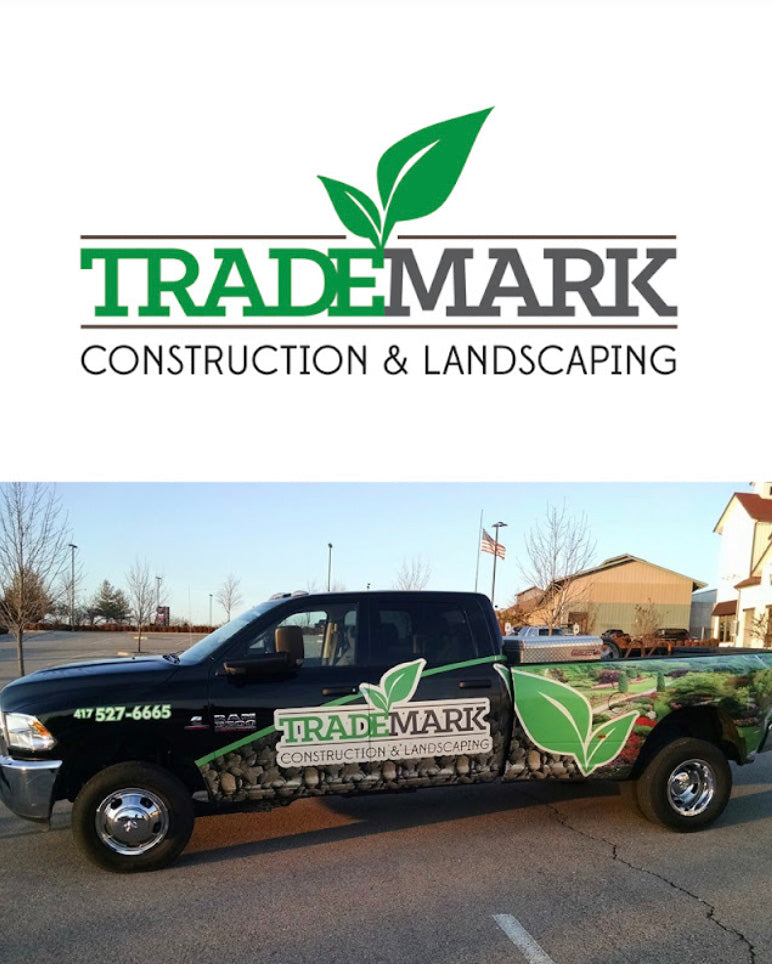 Trademark Construction & Landscaping Logo